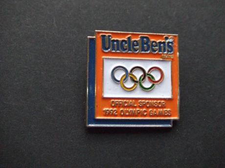 Olympische Spelen Albertville 1992 sponsor Uncle Ben rijst